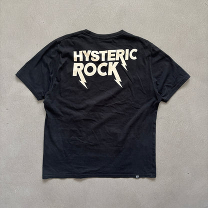 HYSTERIC GLAMOUR GUITAR GIRL TEE [L]