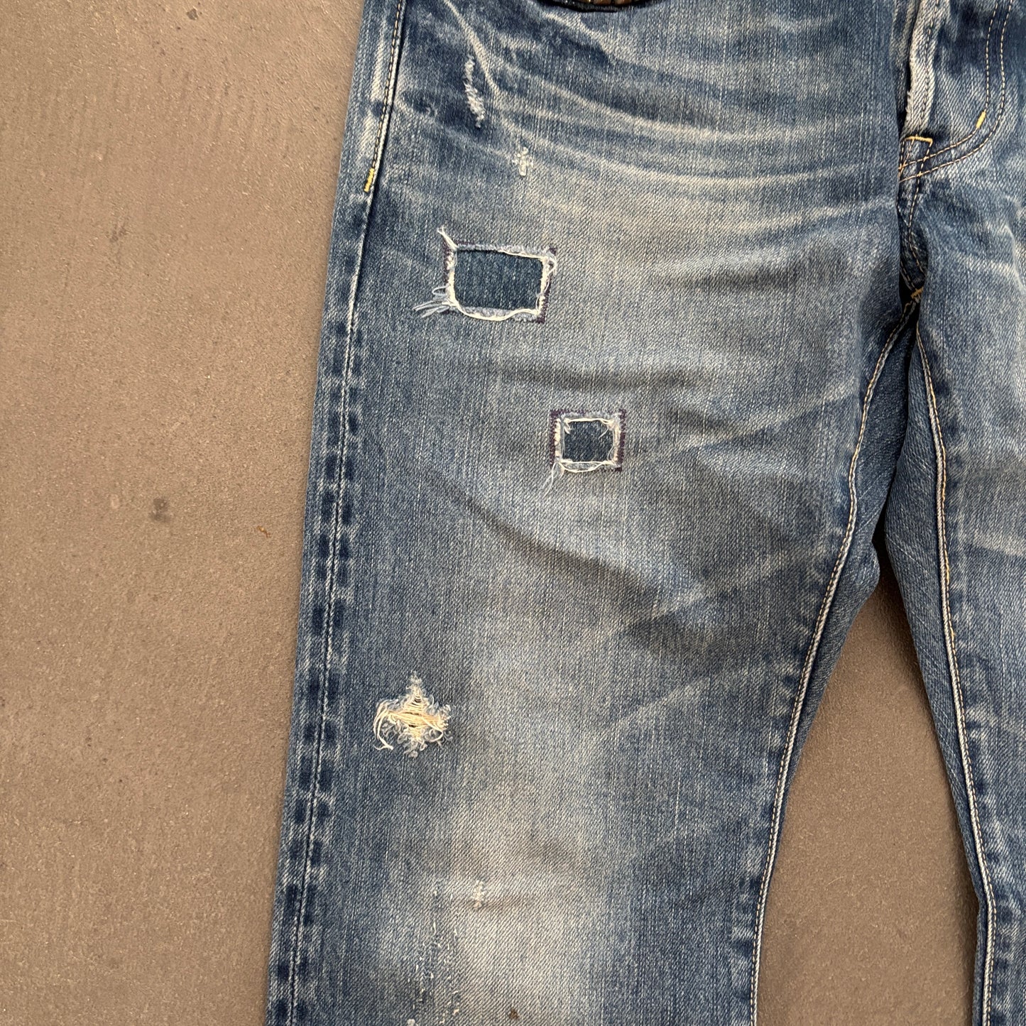 HYSTERIC GLAMOUR STUDDED SELVEDGE DENIM #16 [W34]