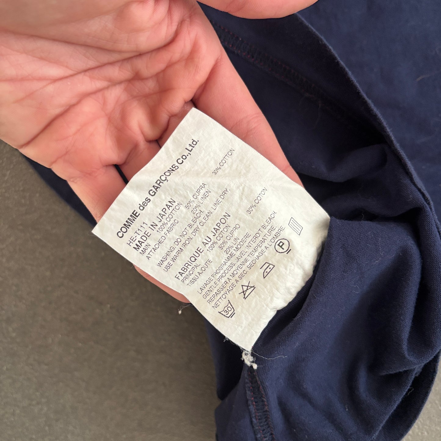 AD2009 COMME DES GARCONS HOMME TEE [M]