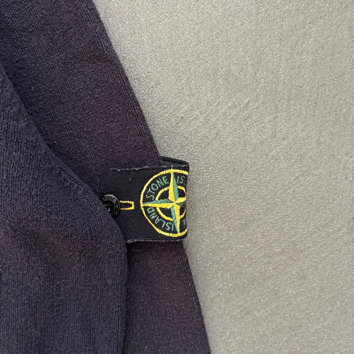 2010S STONE ISLAND ZIP-SWEATER NAVY [L]