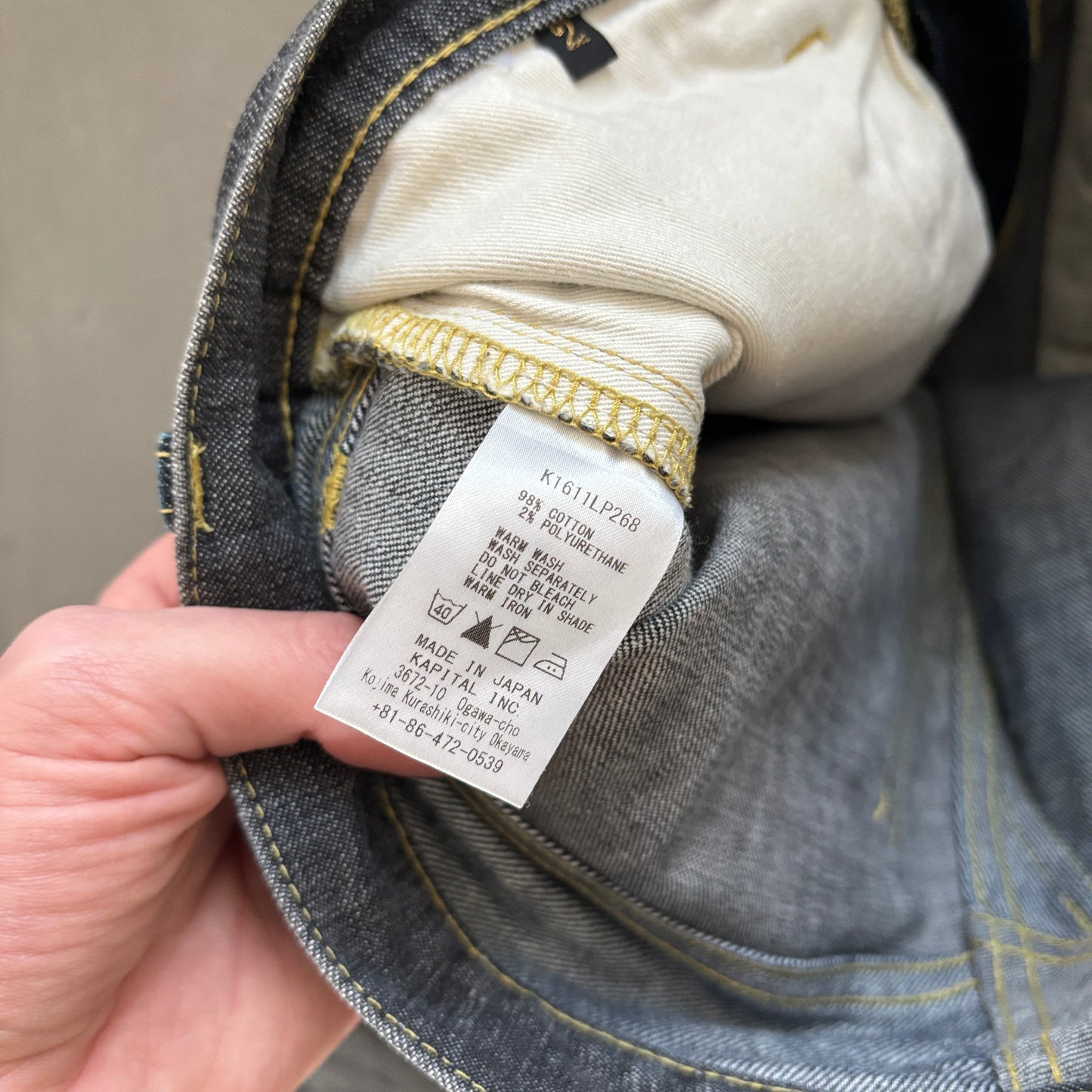 KAPITAL KOUNTRY OHAYO DENIM [W30]