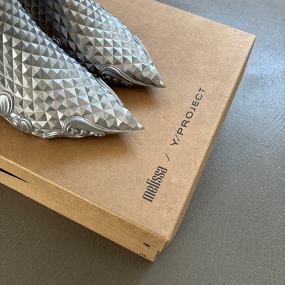 Y/PROJECT MELISSA METALLIC BOOTS [NEW]