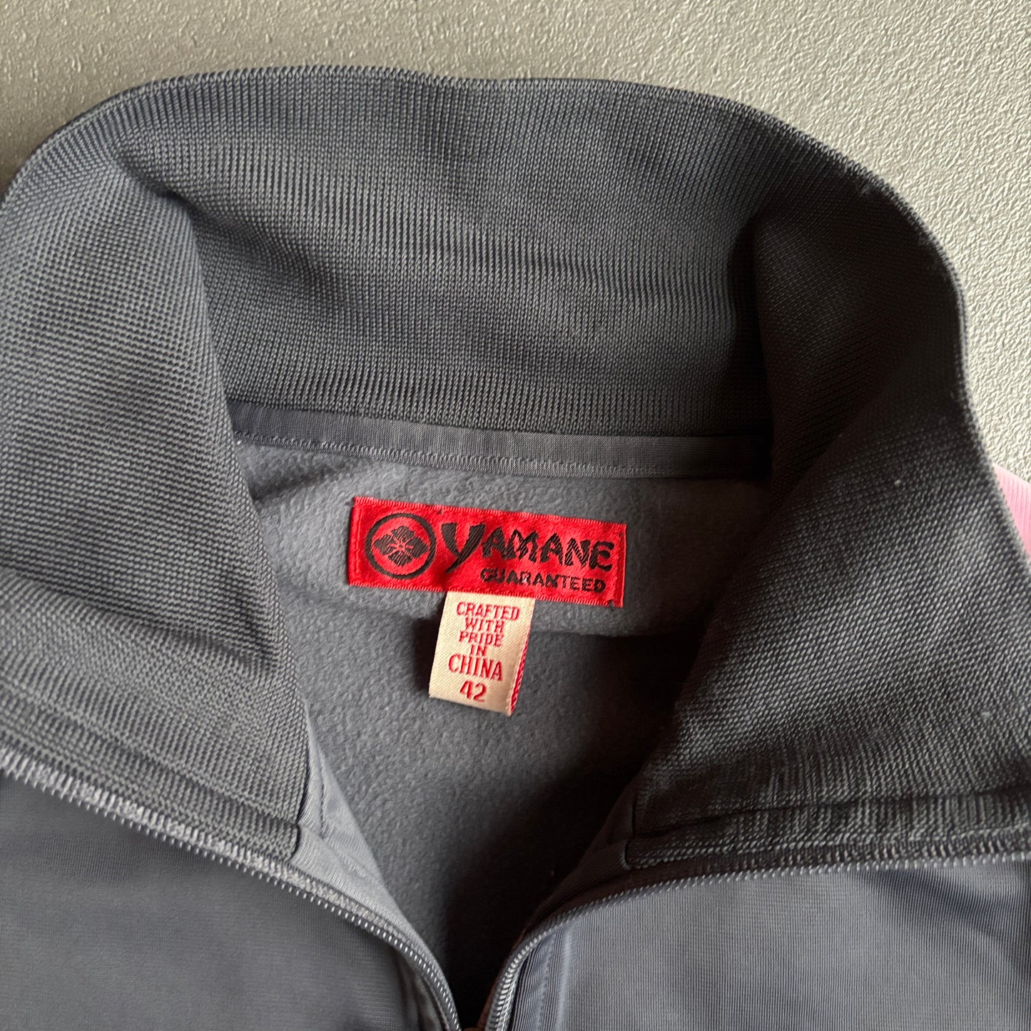 EVISU SEAGULL TRACKJACKET GREY PINK [L]