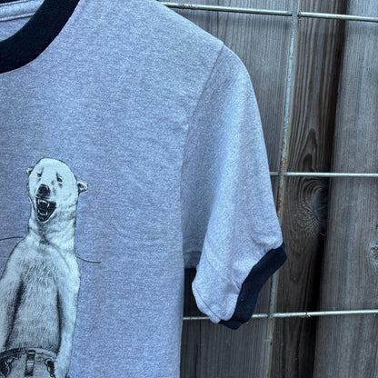1984 KEEP & ARM BEARS RINGER TEE | SCREEN STARS [M]