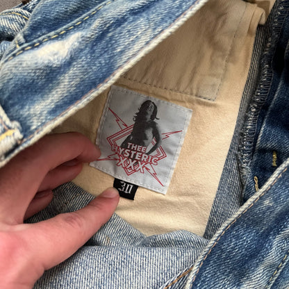 HYSTERIC GLAMOUR STUDDED SELVEDGE DENIM #38 [W30]