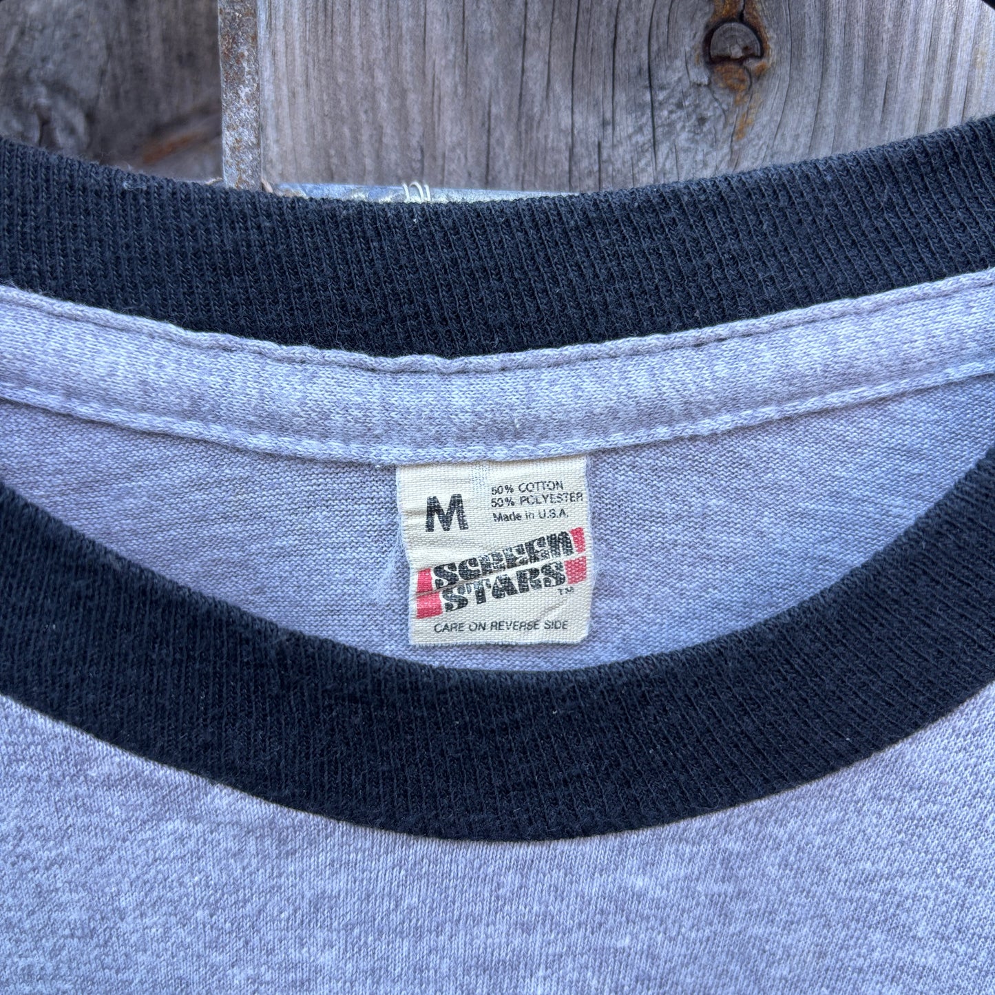 1984 KEEP & ARM BEARS RINGER TEE | SCREEN STARS [M]