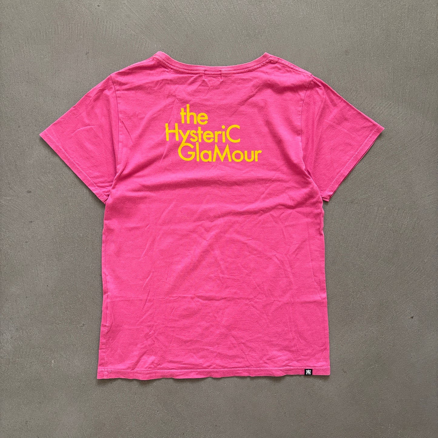 HYSTERIC GLAMOUR SHOW TEE PINK [M]