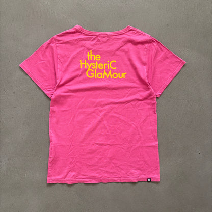 HYSTERIC GLAMOUR SHOW TEE PINK [M]