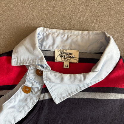 VIVIENNE WESTWOOD ASSYMETRICAL POLO [S]