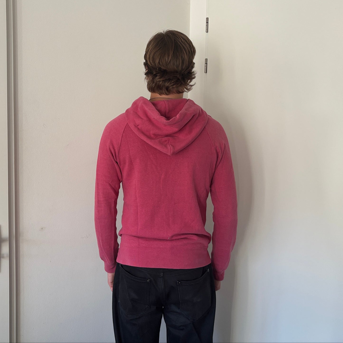 HYSTERIC GLAMOUR SPELLOUT HOODIE PINK [S]