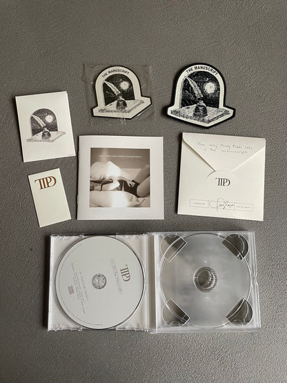 TAYLOR SWIFT TTPD DELUXE COLLECTORS EDITION CD: THE MANUSCRIPT [NEW]