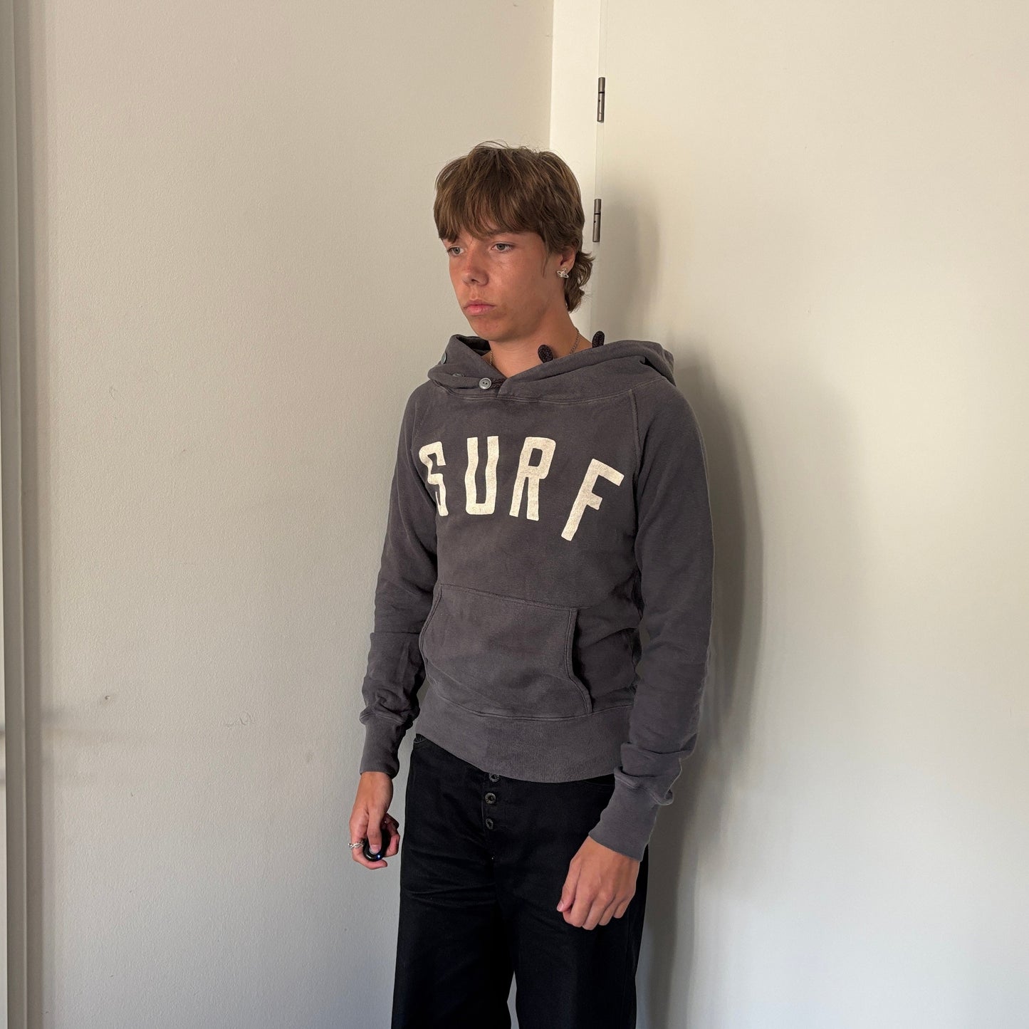 KAPITAL SURF HOODIE GREY [M]