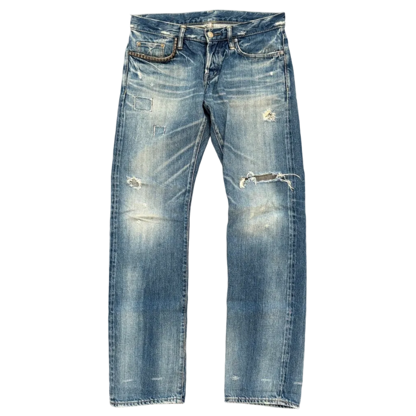 HYSTERIC GLAMOUR STUDDED SELVEDGE DENIM #6 [W30]