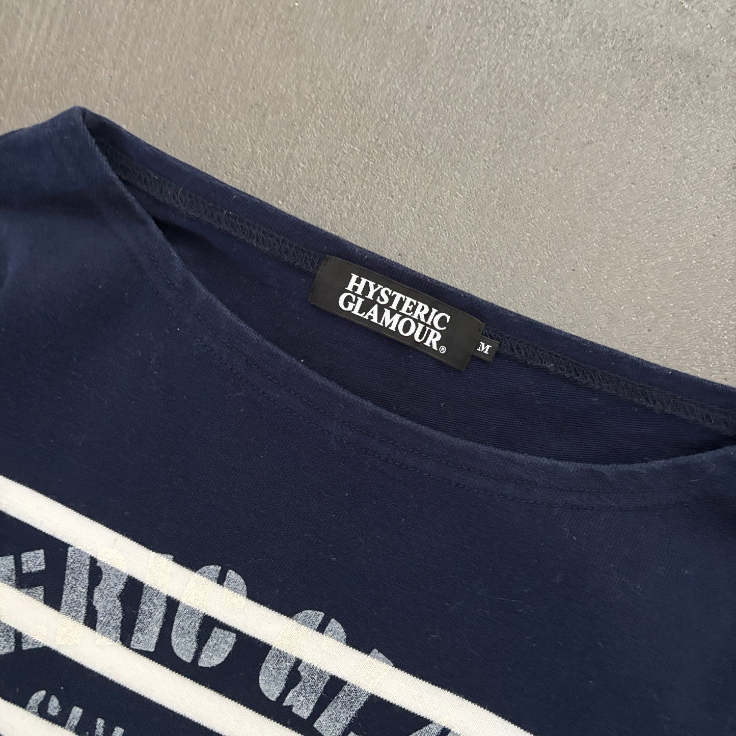 HYSTERIC GLAMOUR NASHVILLE STRIPED LONGSLEEVE [M]