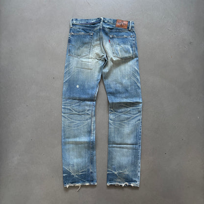 HYSTERIC GLAMOUR SELVEDGE STUDDED DENIM REPAIRS [W30]