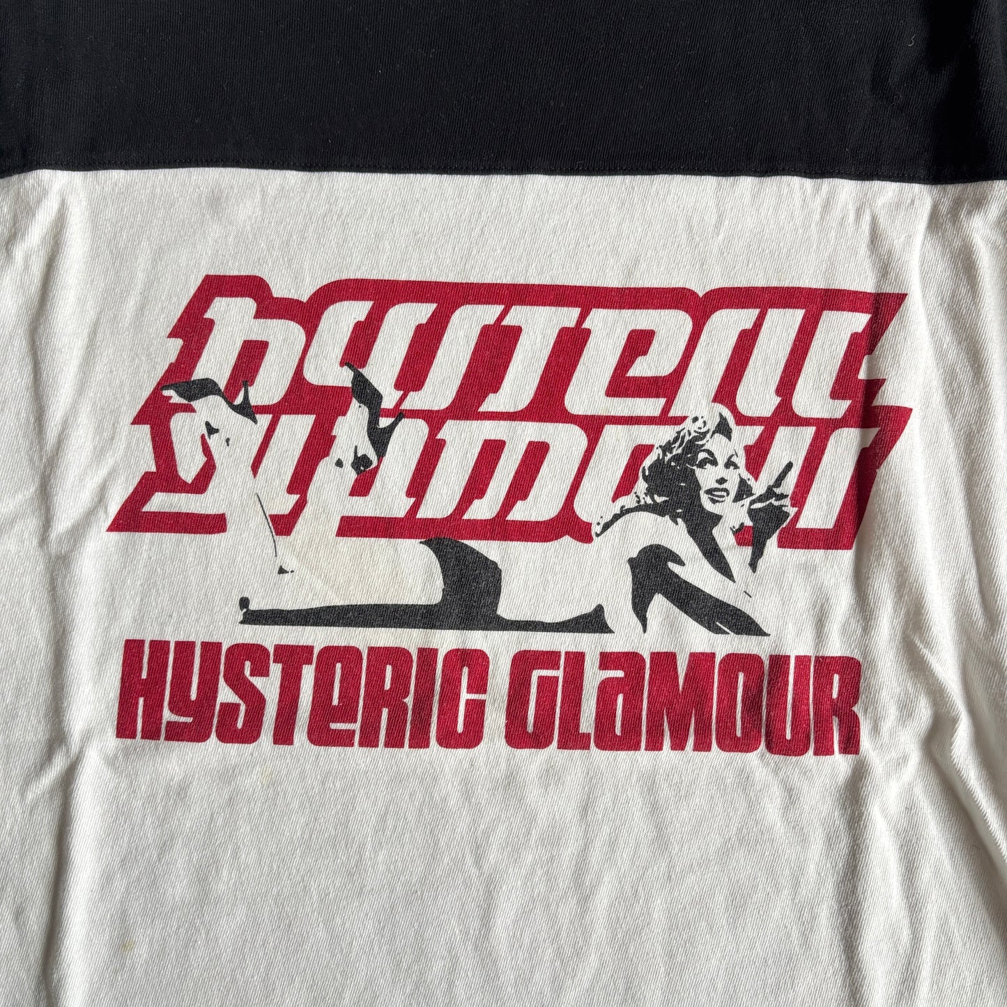 HYSTERIC GLAMOUR LADY LOGO TEE WHITE [XL]