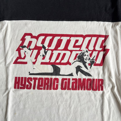 HYSTERIC GLAMOUR LADY LOGO TEE WHITE [XL]