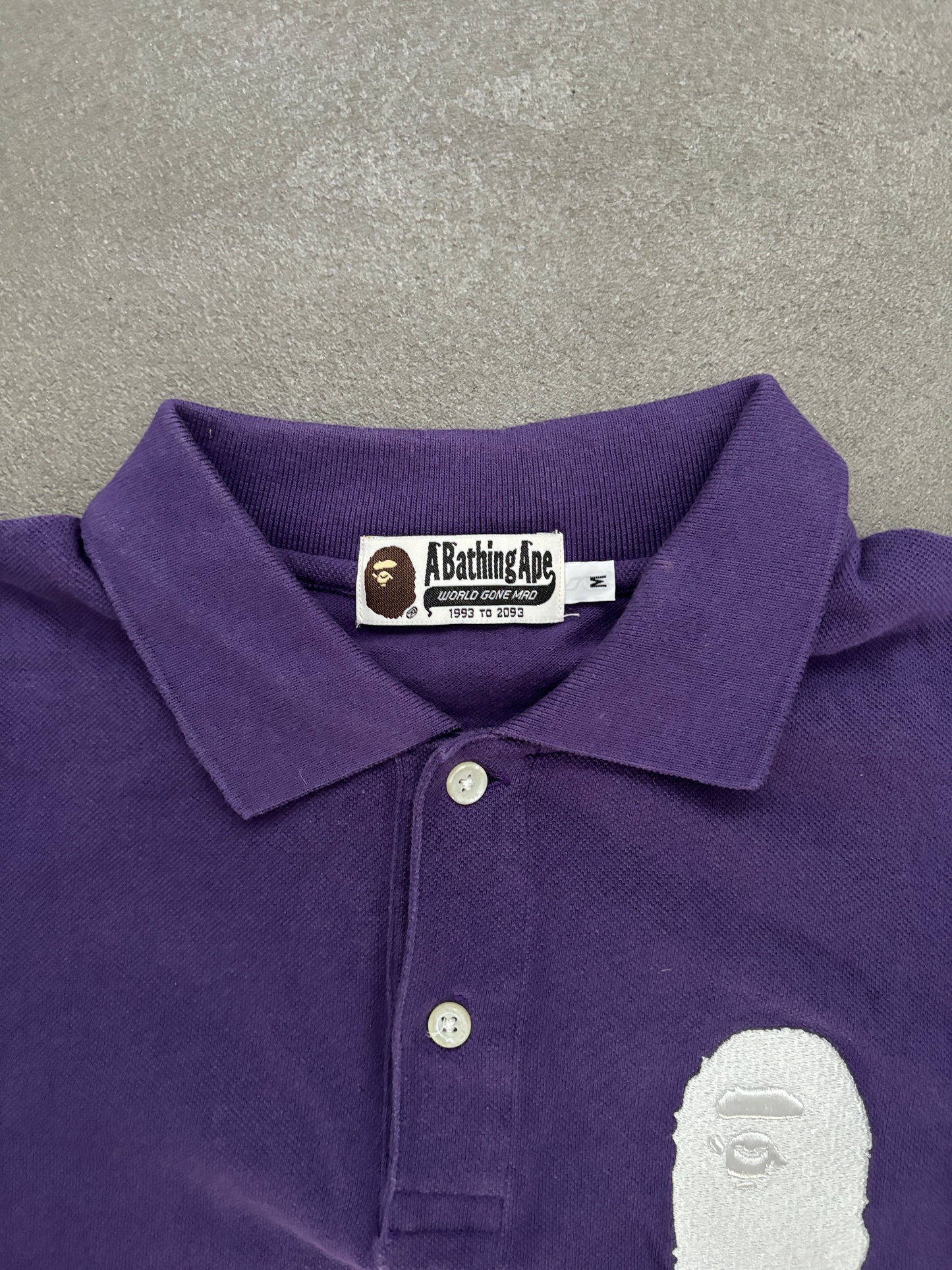 BAPE PURPLE POLO [M]