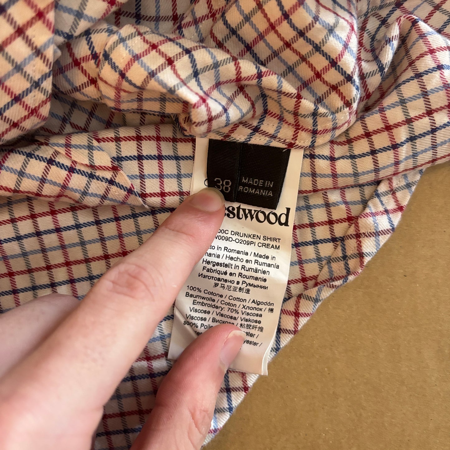 VIVIENNE WESTWOOD RUFFLED BLOUSE [M]