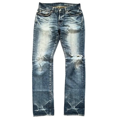 HYSTERIC GLAMOUR STUDDED SELVEDGE DENIM #37 [W31]