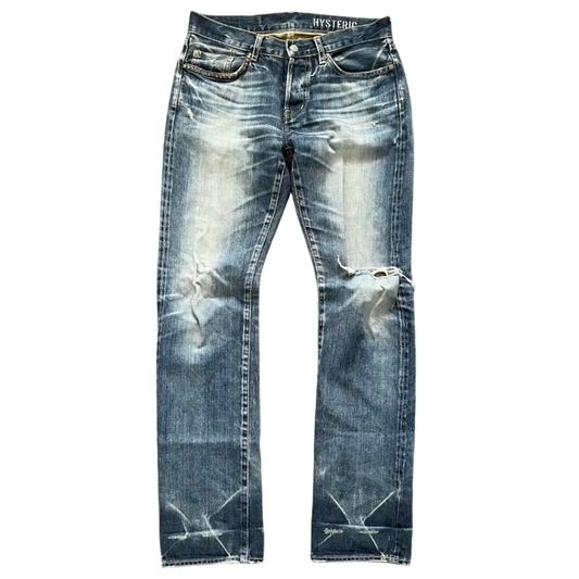 HYSTERIC GLAMOUR STUDDED SELVEDGE DENIM #37 [W31]