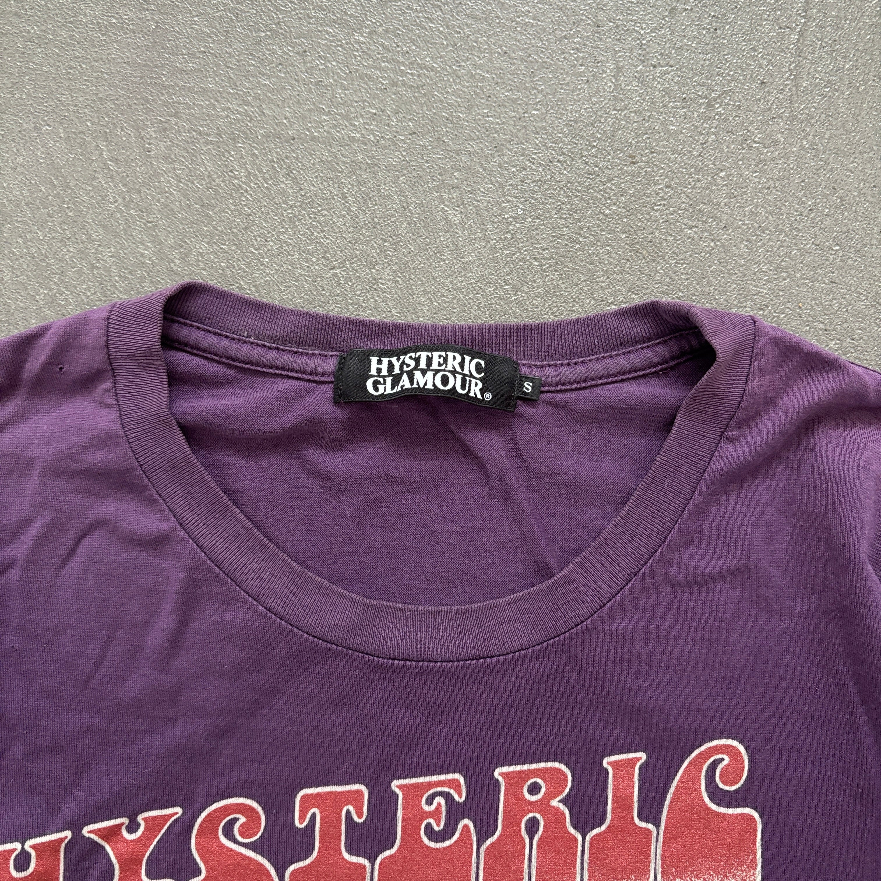 HYSTERIC GLAMOUR BORN TO LOSE PURPLE TEE [S] – TOMVINTAGE