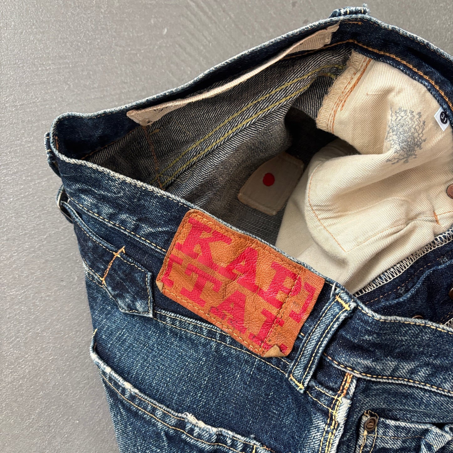 KAPITAL BUCKLEBACK SELVEDGE DENIM [W30]