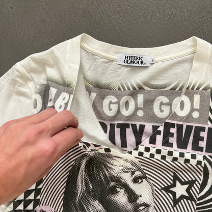 HYSTERIC GLAMOUR GO BABY GO TEE [S]