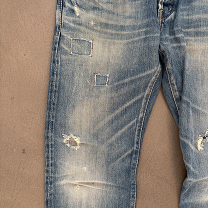 HYSTERIC GLAMOUR STUDDED SELVEDGE DENIM #6 [W30]