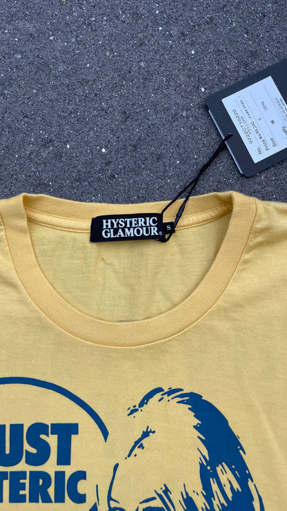 HYSTERIC GLAMOUR TEE JAUNE NOUVEAU [S]