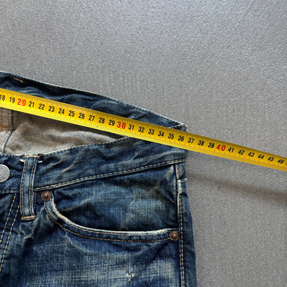 HYSTERIC GLAMOUR SAND FADE STUDDED DENIM [W28]