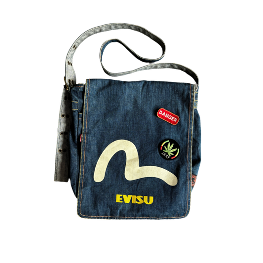 Evisu Indigo Bag - Tomvintage