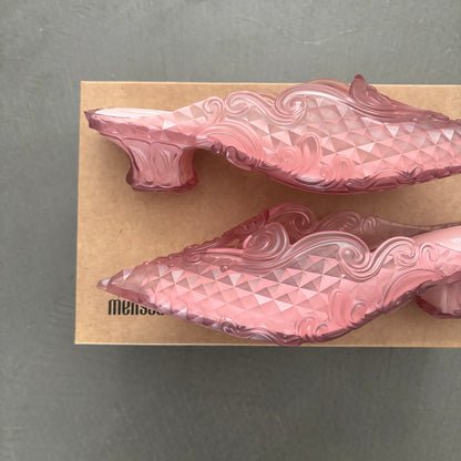 Y/PROJECT X MELISSA COURT SHOE MULES PINK [NEW]