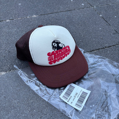 HYSTERIC GLAMOUR FIRE SPELLOUT CAP