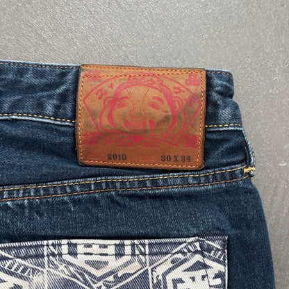 EVISU SEAGULL ART JEANS [W30]
