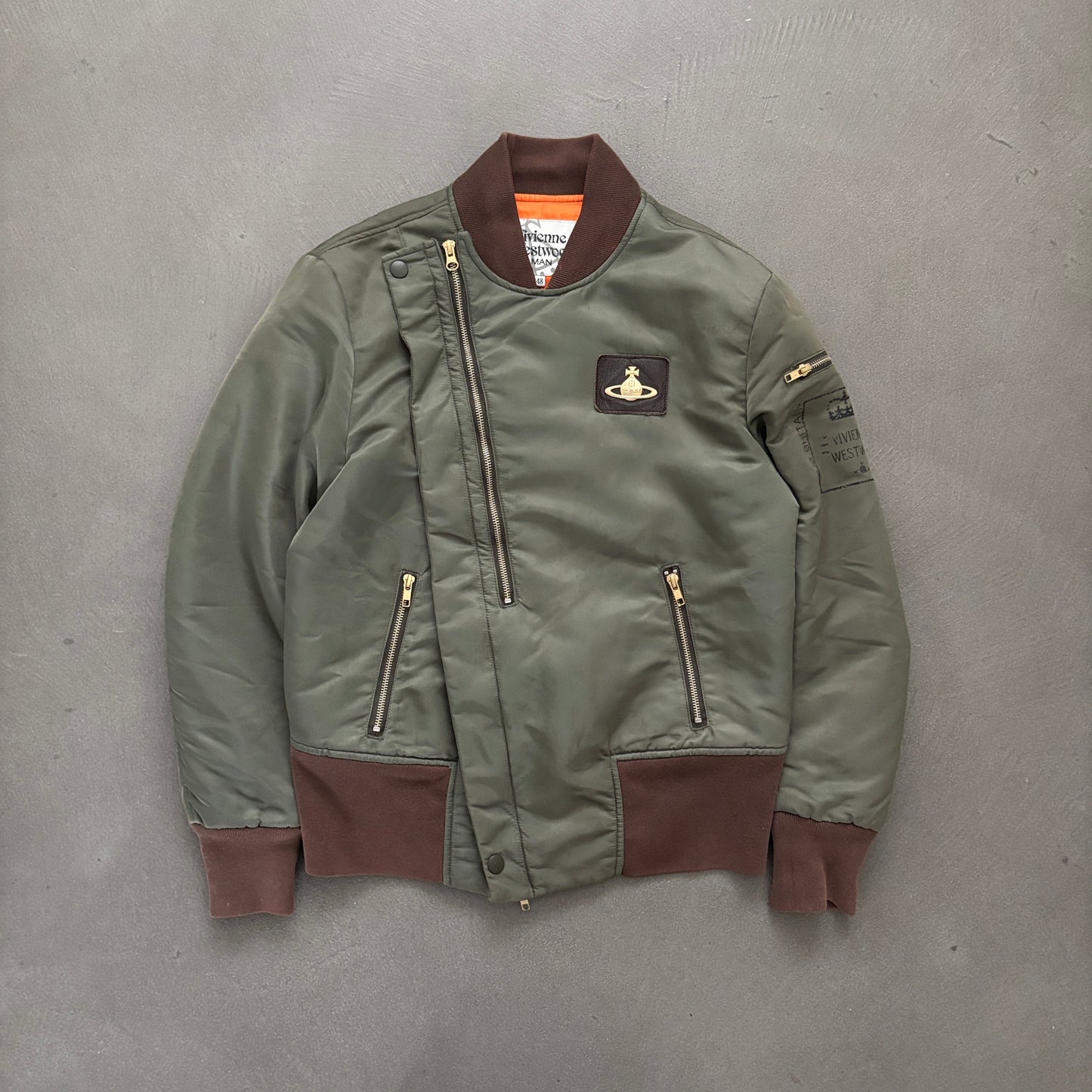 VIVIENNE WESTWOOD MA-1 FLIGHT JACKET [M]