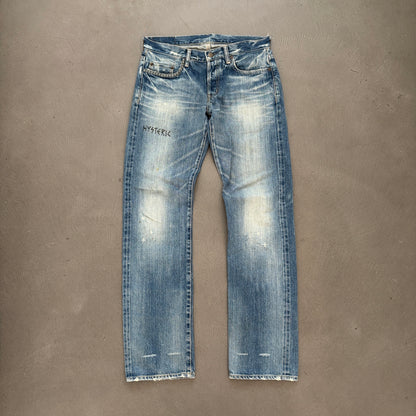 HYSTERIC GLAMOUR STUDDED SELVEDGE DENIM #3 [W30]