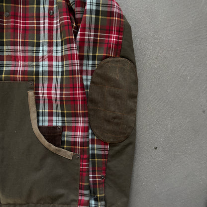 AD2014 JUNYA WATANABE CDG PLAID JACKET [S]