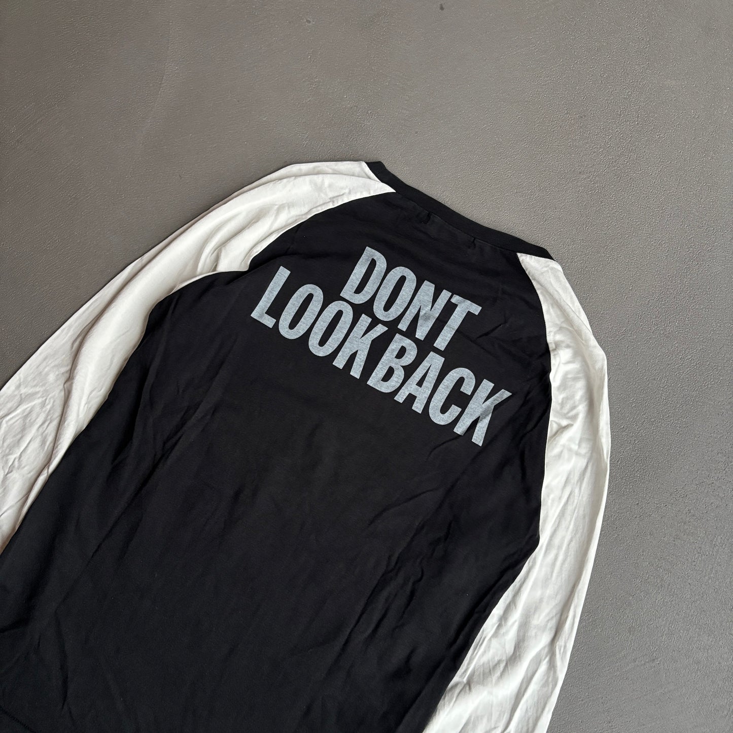 HYSTERIC GLAMOUR DONT LOOK BACK RAGLAN LONGSLEEVE [S]