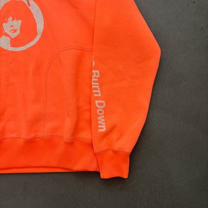 HYSTERIC GLAMOUR LOGO HOODIE ORANGE [M]