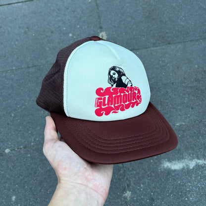 HYSTERIC GLAMOUR FIRE SPELLOUT CAP