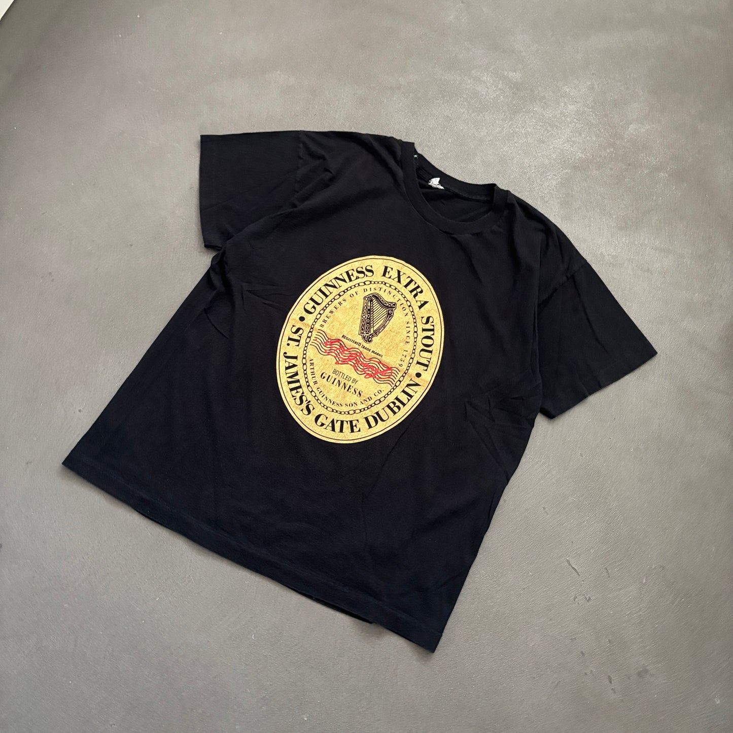 80S GUINNESS EXTRA STOUT TEE | SCREEN STARS [XL]