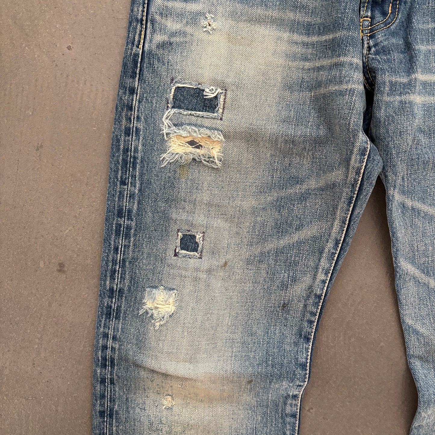 HYSTERIC GLAMOUR STUDDED SELVEDGE DENIM #12 [W30]