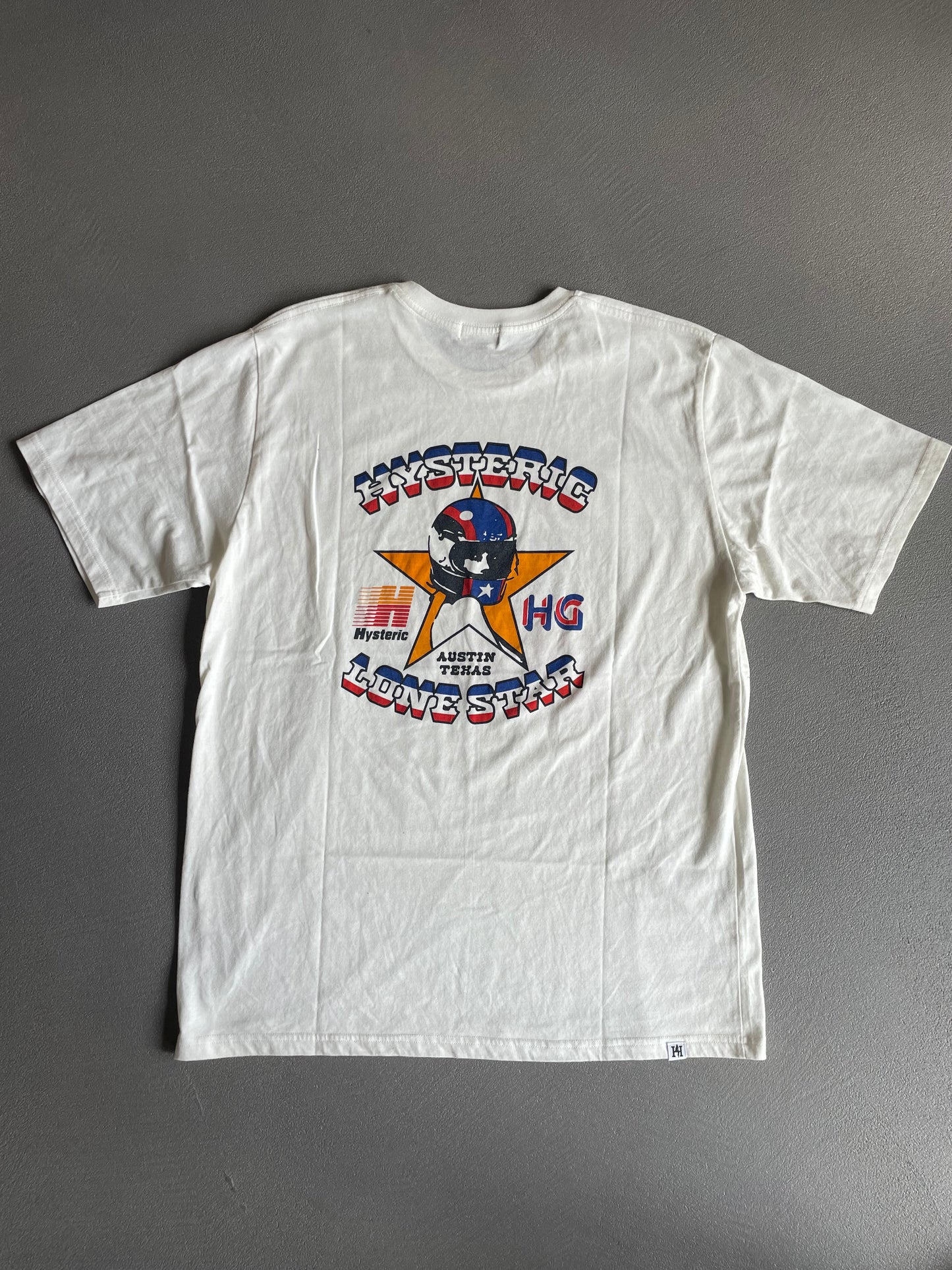 HYSTERIC GLAMOUR LONE STAR TEE BLANC [L]