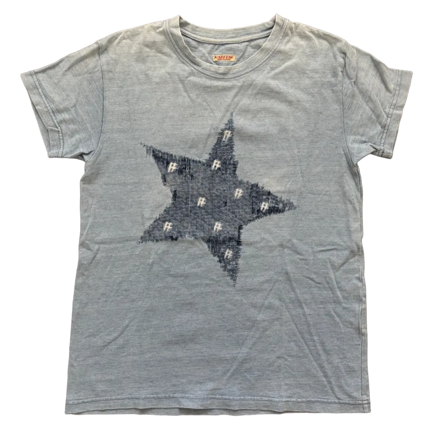 KAPITAL STAR TEE [S]