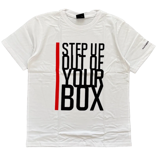 NUMBER (N)INE STEP OUT OF YOUR BOX TEE WHITE [L]