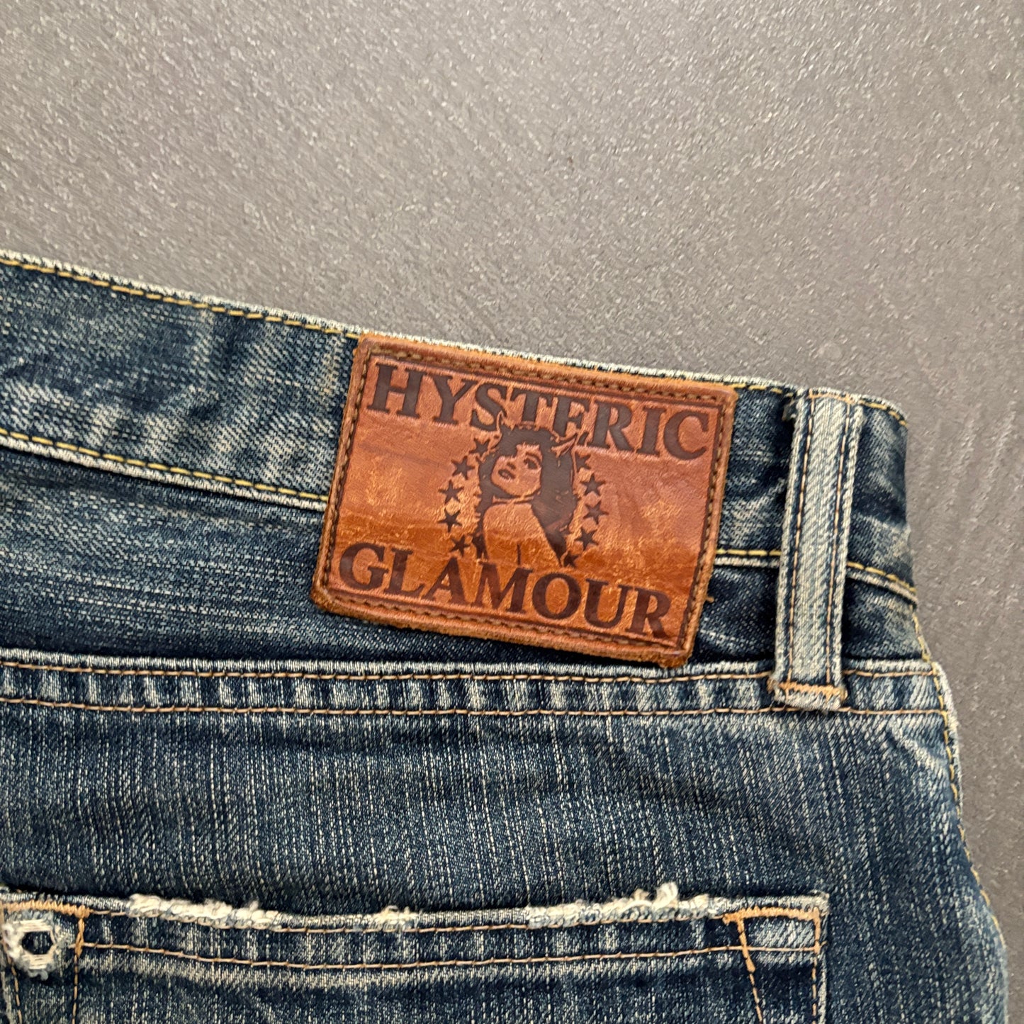 HYSTERIC GLAMOUR STUDDED DENIM #15 [W34]