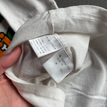 HYSTERIC GLAMOUR SPELLOUT TEE WHITE [M]