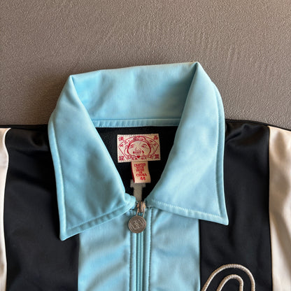 EVISU ATHLETIC ZIP-UP BLUE [XL]