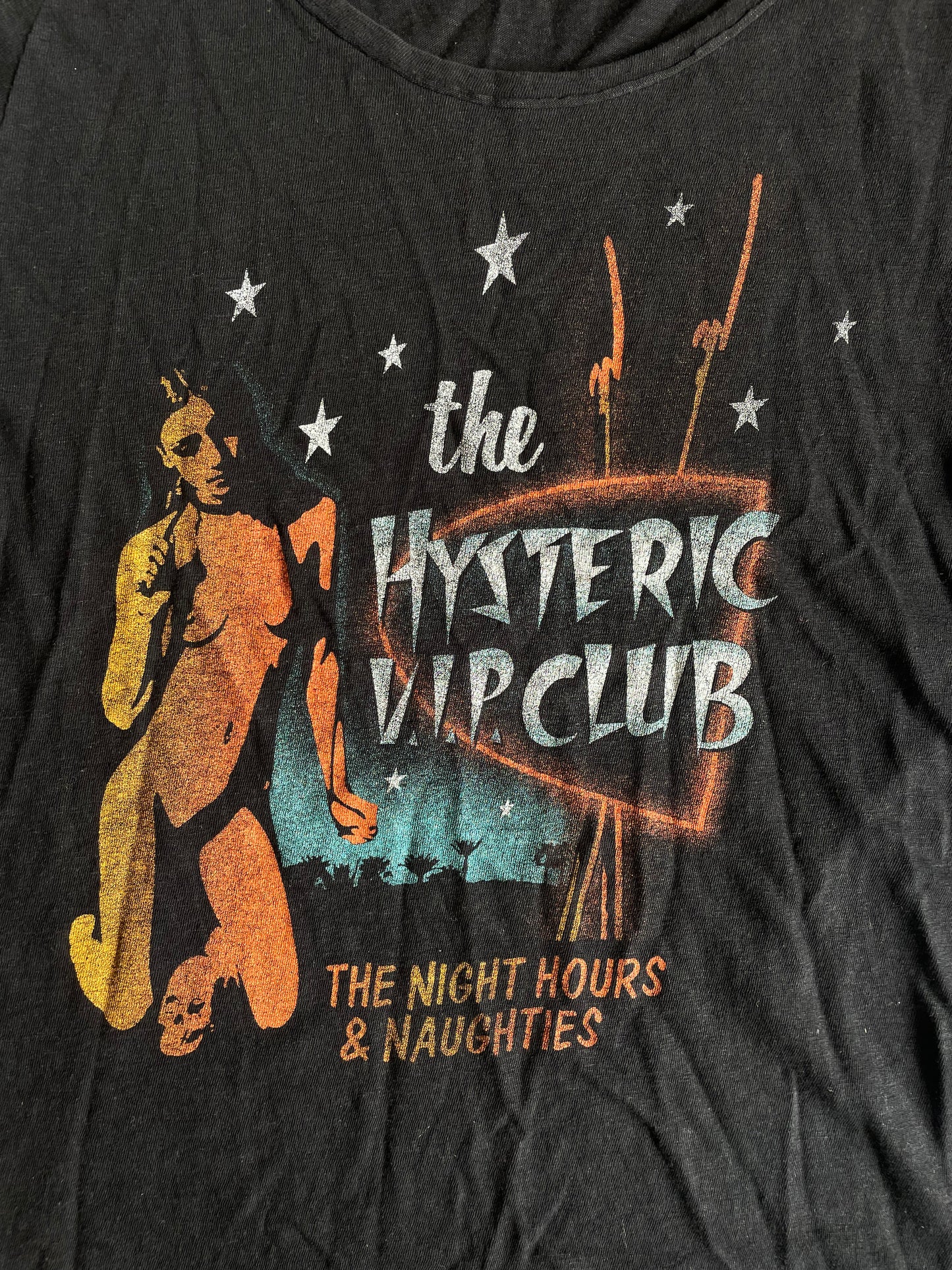 HYSTERIC GLAMOUR VIP CLUB TOP BLACK [S]